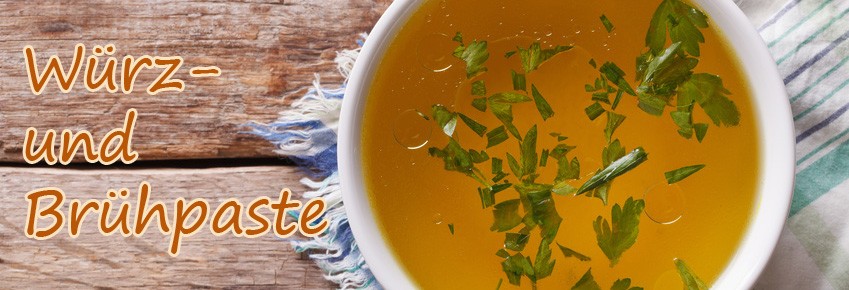 Gemüsebrühe, gekörnt oder Paste