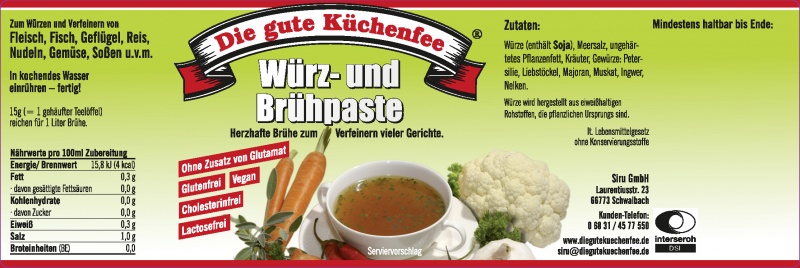 Würz- und Brühpaste - 1000g