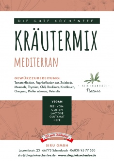 Kräutermix mediterran 100g Streudose